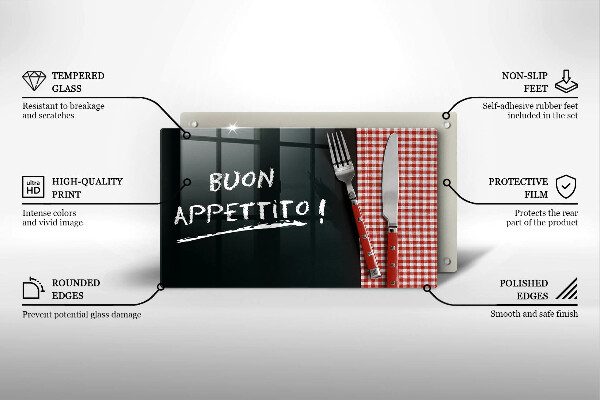 Copri piano cottura Buon Appetito!