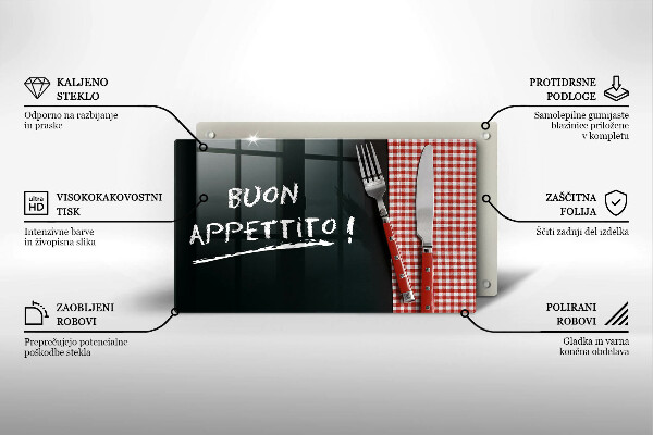 Copri piano cottura Buon Appetito!