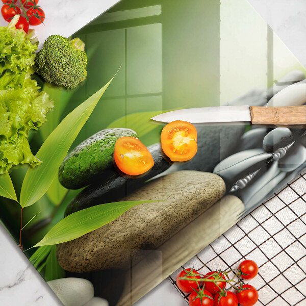 Copri piano induzione Pietre di bambù Zen