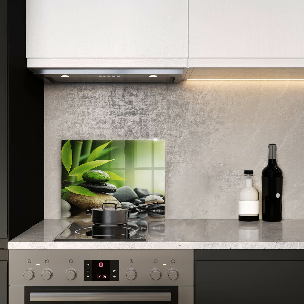 Copri piano induzione Pietre di bambù Zen