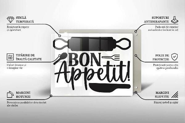 Copri piano induzione Iscrizione Bon Appetit