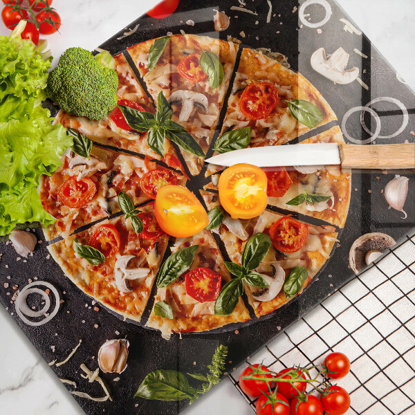 Copri piano induzione Pizza ai funghi