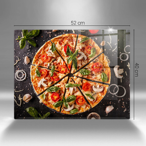 Copri piano induzione Pizza ai funghi