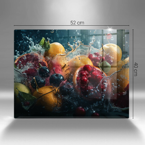 Copri piano induzione Frutta in acqua