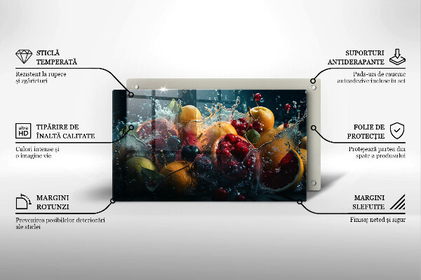 Copri piano induzione Frutta in acqua