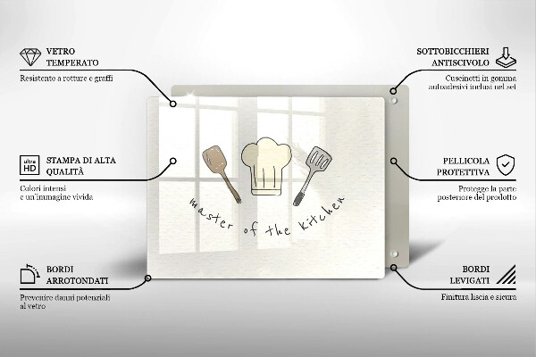 Copri piano induzione Master of the Kitchen