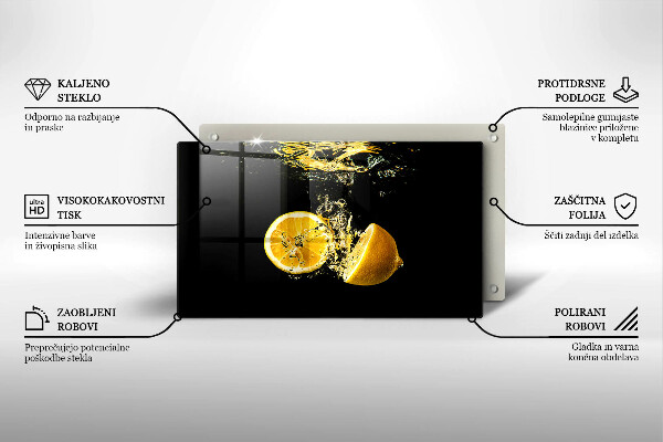 Copri piano cottura Frutti di limone succosi