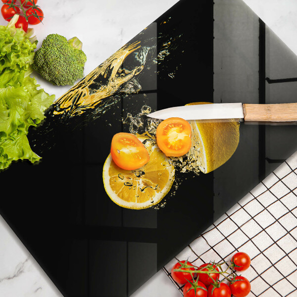 Copri piano cottura Frutti di limone succosi