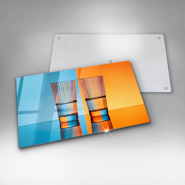 Copri piano induzione Due bicchieri d'acqua