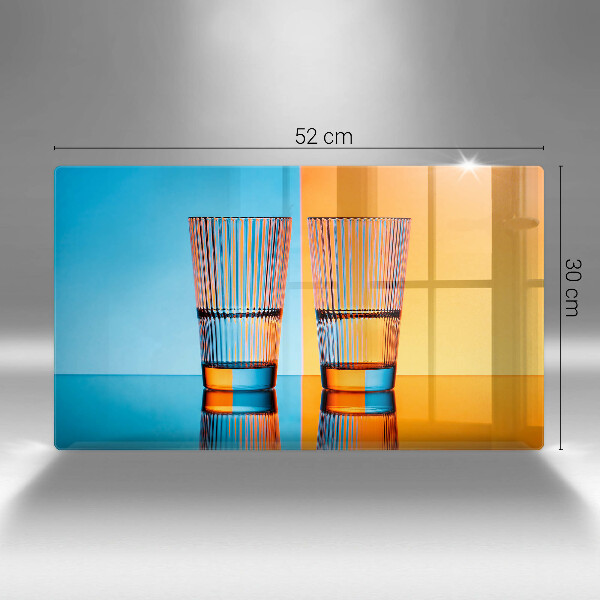 Copri piano induzione Due bicchieri d'acqua