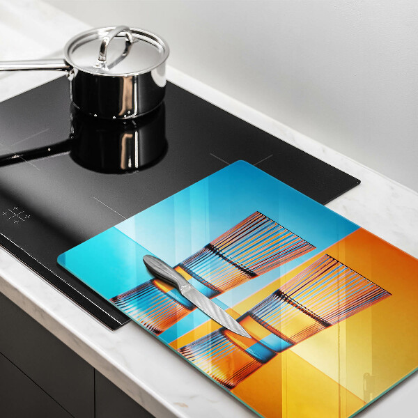 Copri piano induzione Due bicchieri d'acqua