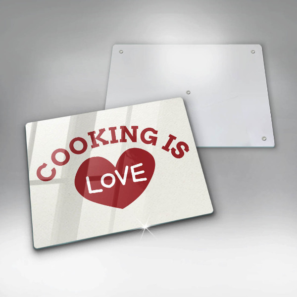 Copri piano induzione Cooking is love