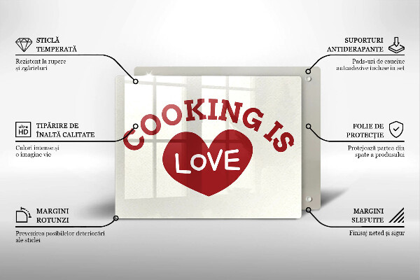 Copri piano induzione Cooking is love