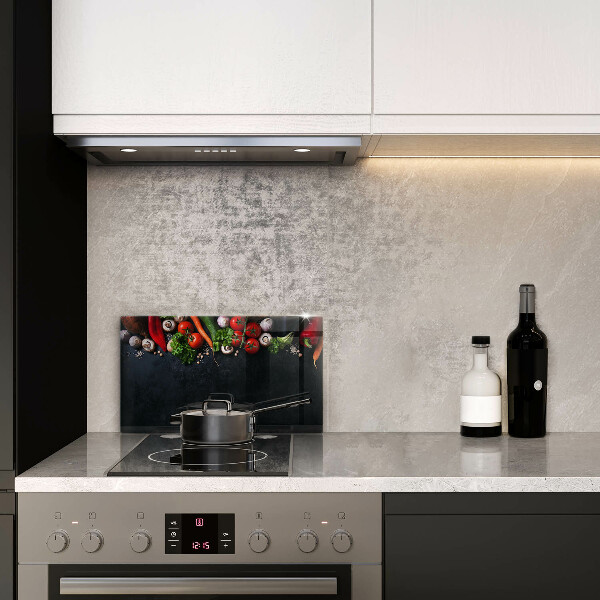 Copri piano induzione Verdure colorate