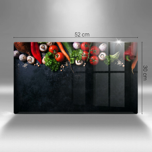 Copri piano induzione Verdure colorate