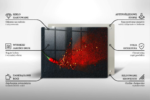 Copri piano induzione Peperoncino