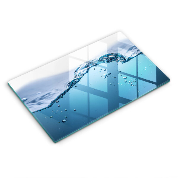 Copri piano induzione Acqua blu
