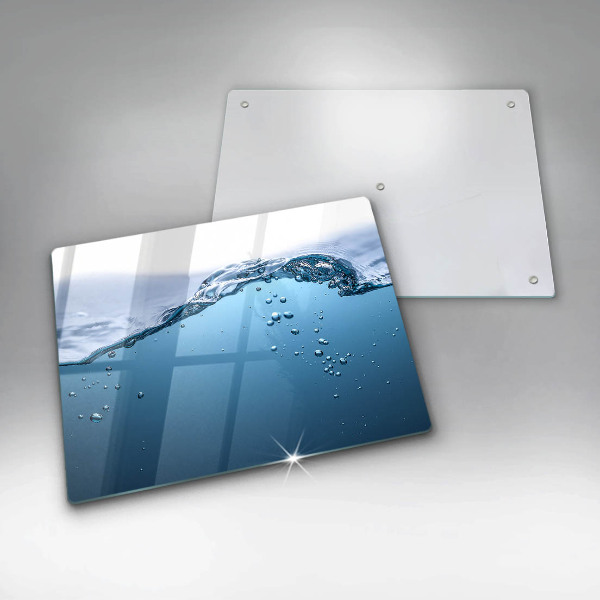 Copri piano induzione Acqua blu