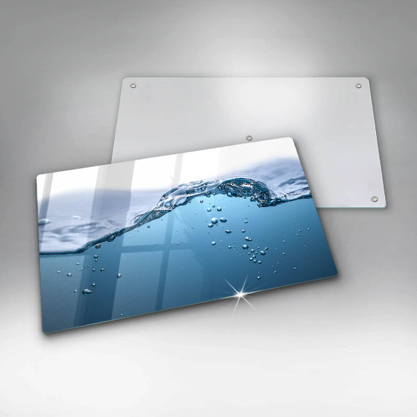 Copri piano induzione Acqua blu