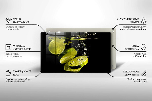 Copri piano induzione Limette in acqua