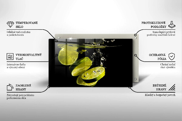 Copri piano induzione Limette in acqua