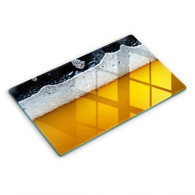 Copri piano induzione Bevi schiuma di birra