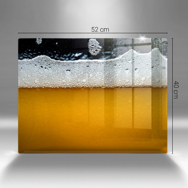 Copri piano induzione Bevi schiuma di birra