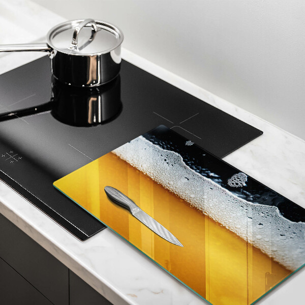 Copri piano induzione Bevi schiuma di birra