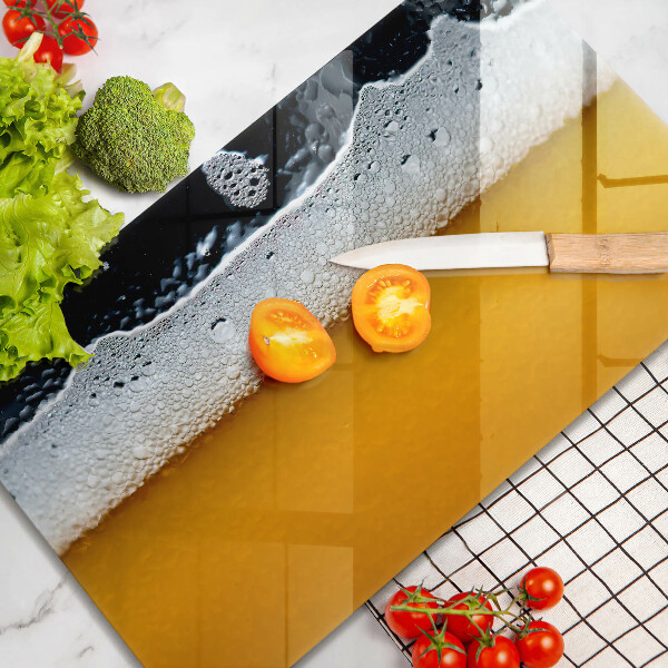 Copri piano induzione Bevi schiuma di birra