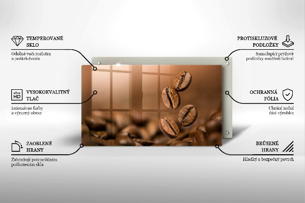 Copri piano induzione Chicchi di caffè