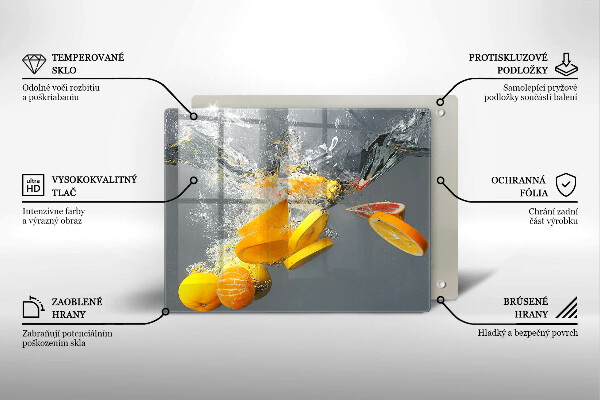 Copri piano induzione Limoni in acqua