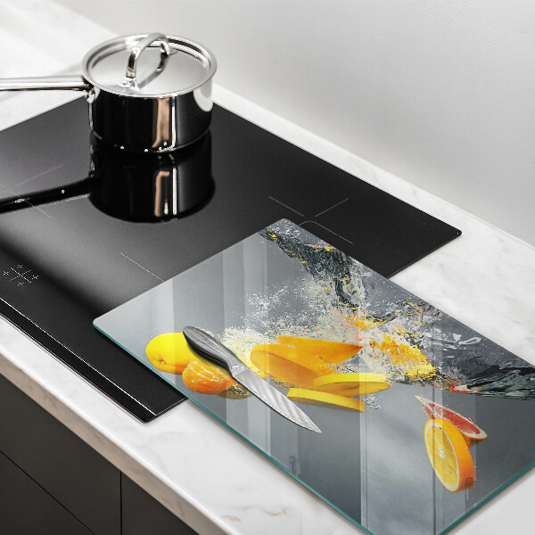 Copri piano induzione Limoni in acqua