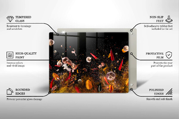 Copri piano induzione Spezie piccanti