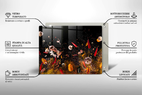 Copri piano induzione Spezie piccanti