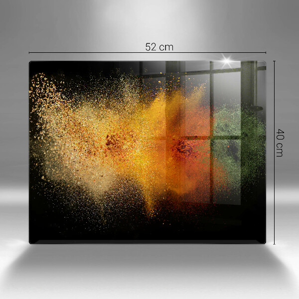 Copri piano induzione Spezie colorate