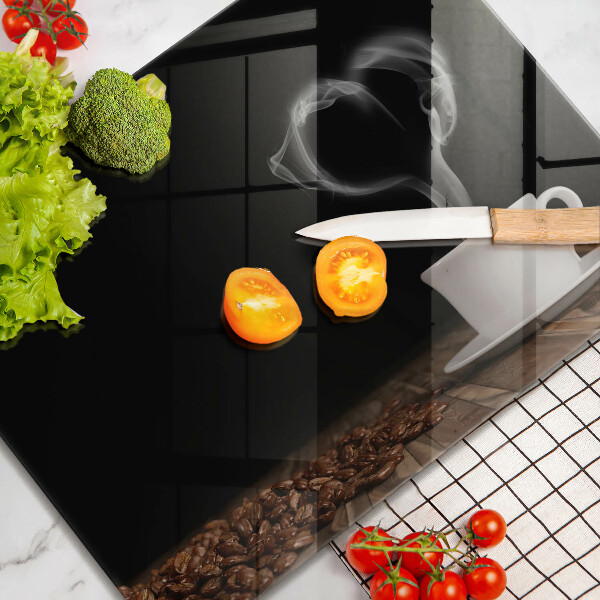 Copri piano cottura Cuore della tazza di caffè