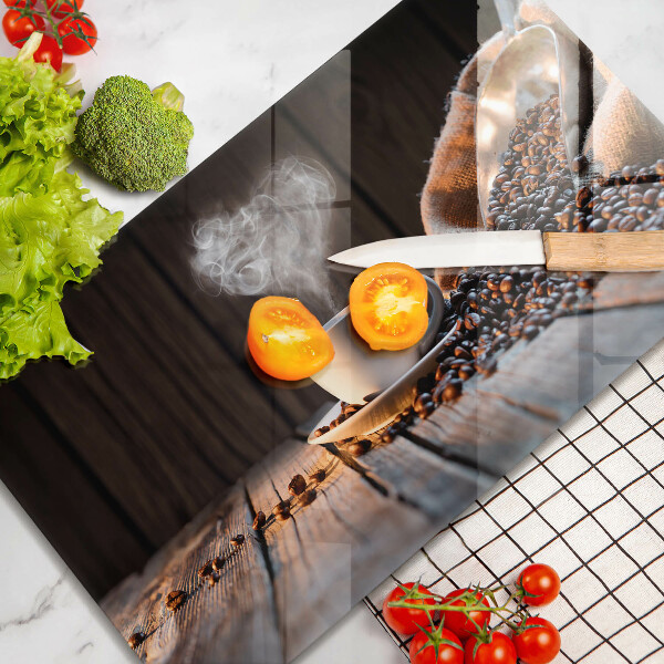 Copri piano cottura Tazza e cuore di caffè