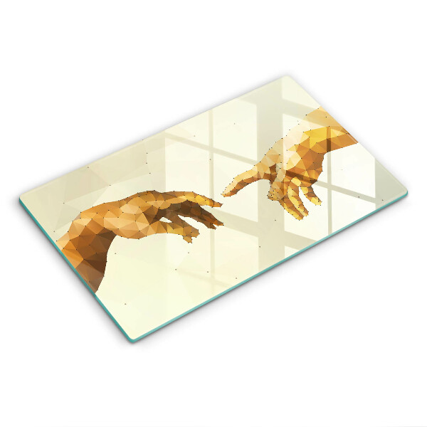 Copri piano cottura Creazione delle mani di Adamo