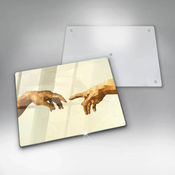 Copri piano cottura Creazione delle mani di Adamo