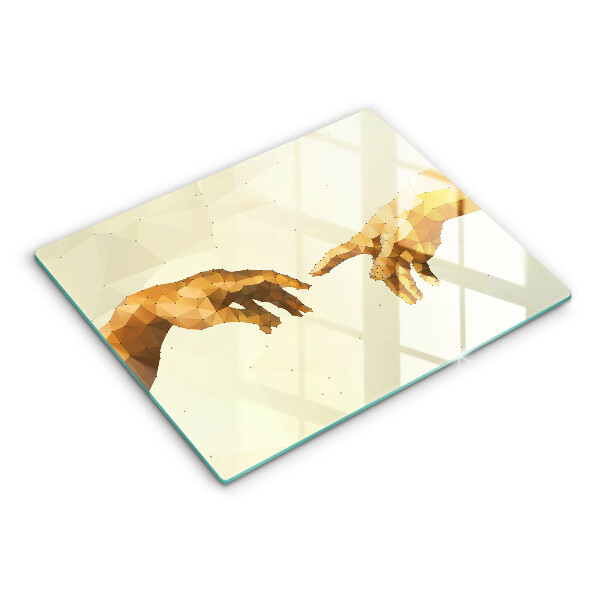 Copri piano cottura Creazione delle mani di Adamo