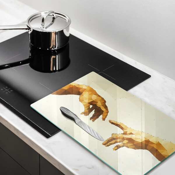 Copri piano cottura Creazione delle mani di Adamo