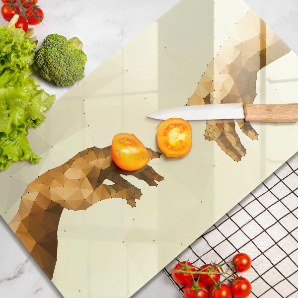 Copri piano cottura Creazione delle mani di Adamo