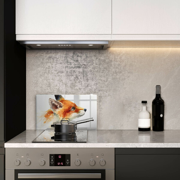 Copri piano induzione Volpe dipinta