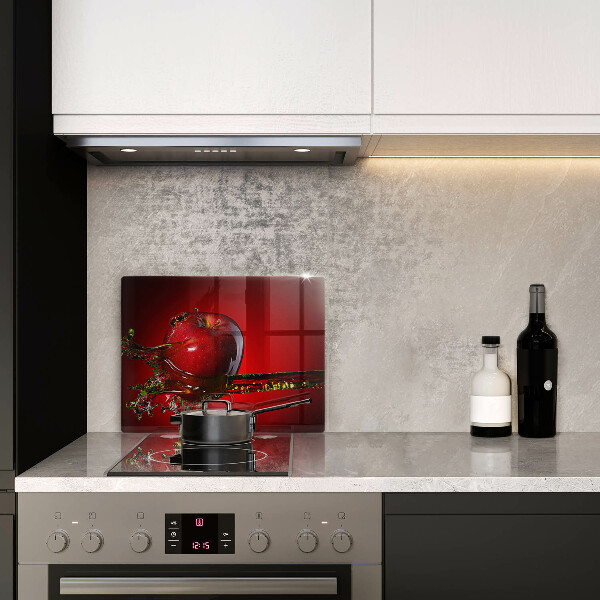 Copri piano cottura Frutta di mela in acqua