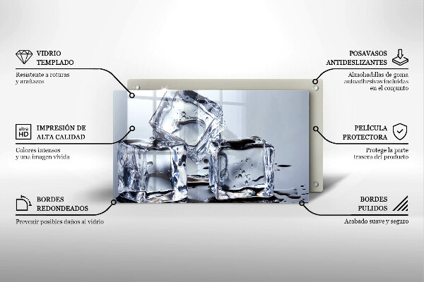 Copri piano cottura Cubetti di ghiaccio