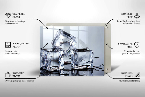 Copri piano cottura Cubetti di ghiaccio