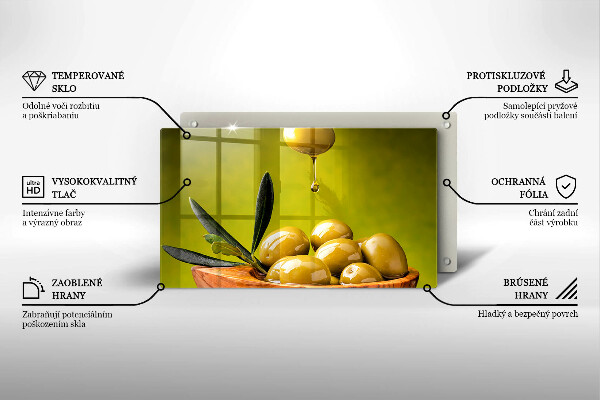 Copri piano cottura Olive gustose