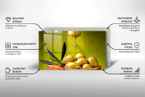 Copri piano cottura Olive gustose