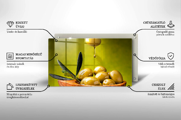 Copri piano cottura Olive gustose