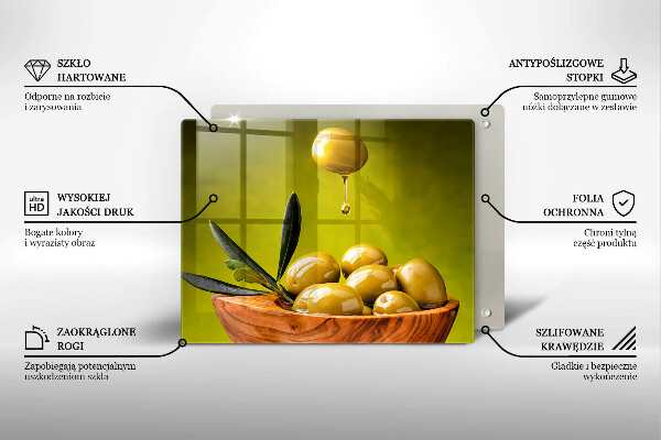 Copri piano cottura Olive gustose